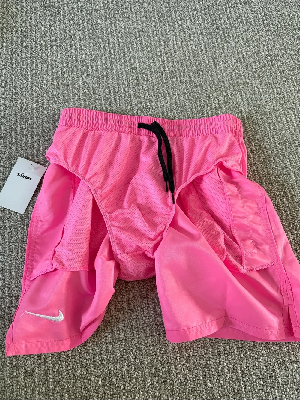 New Nike Volley Swim Active Shorts Pink Glow S Men